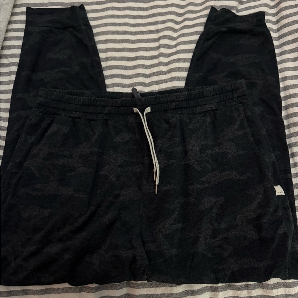 Vuori Black Camouflage Joggers